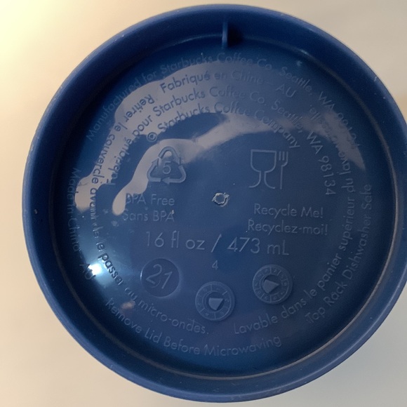 FUN STARBUCKS To Go Drink Cup Colour Changing CANDY CANE Plastic 16 fl oz 473oz. - Picture 5 of 7